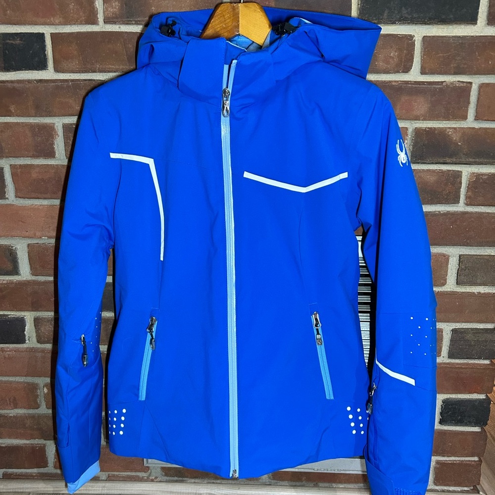 Spyder Women's Blue Protege Ski Jacket Size 8